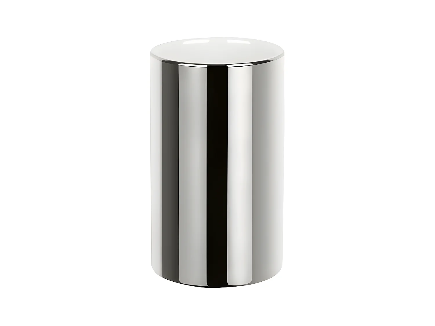 Gobelet Porcelaine TUBE Chromé Spirella