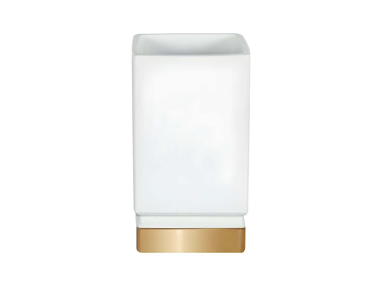 Gobelet Porcelaine ROMA Blanc & Or Spirella