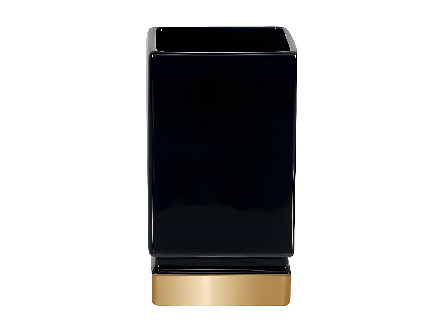 Gobelet Céramique ROMA Noir & Or Spirella