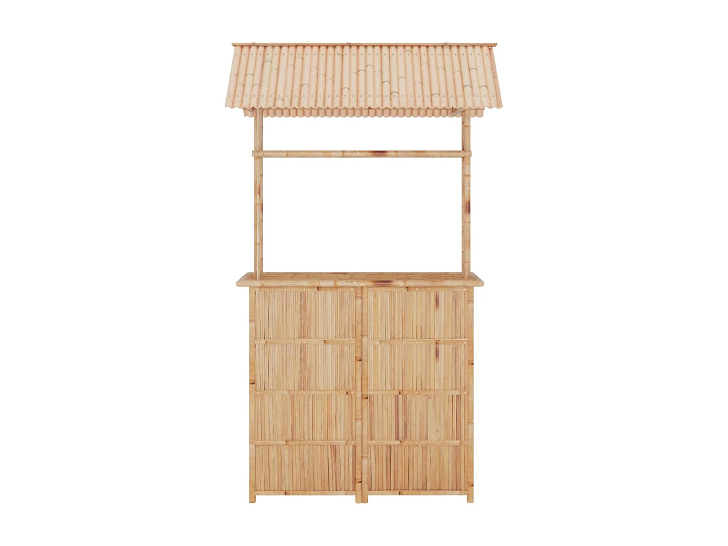 Mobilier de bar 3 pcs Bambou