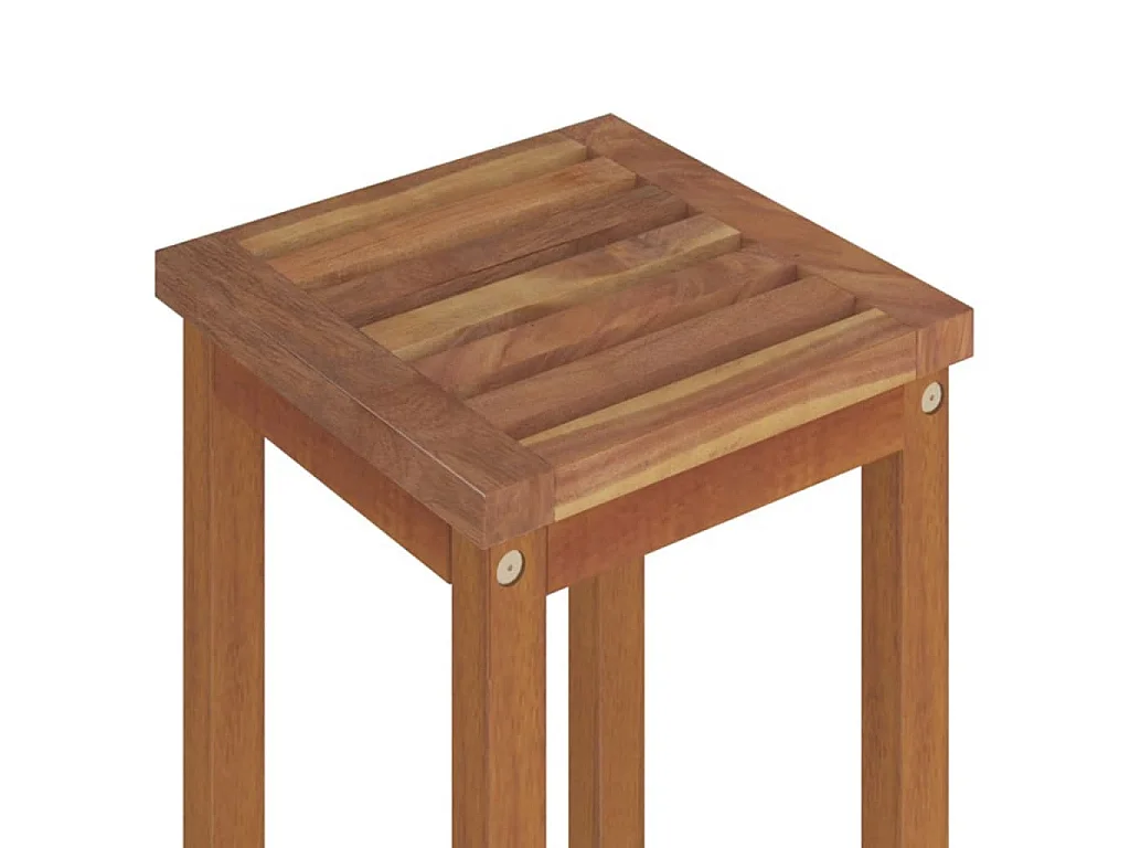 Ensemble de bar de jardin 5 pcs Bois d'acacia solide