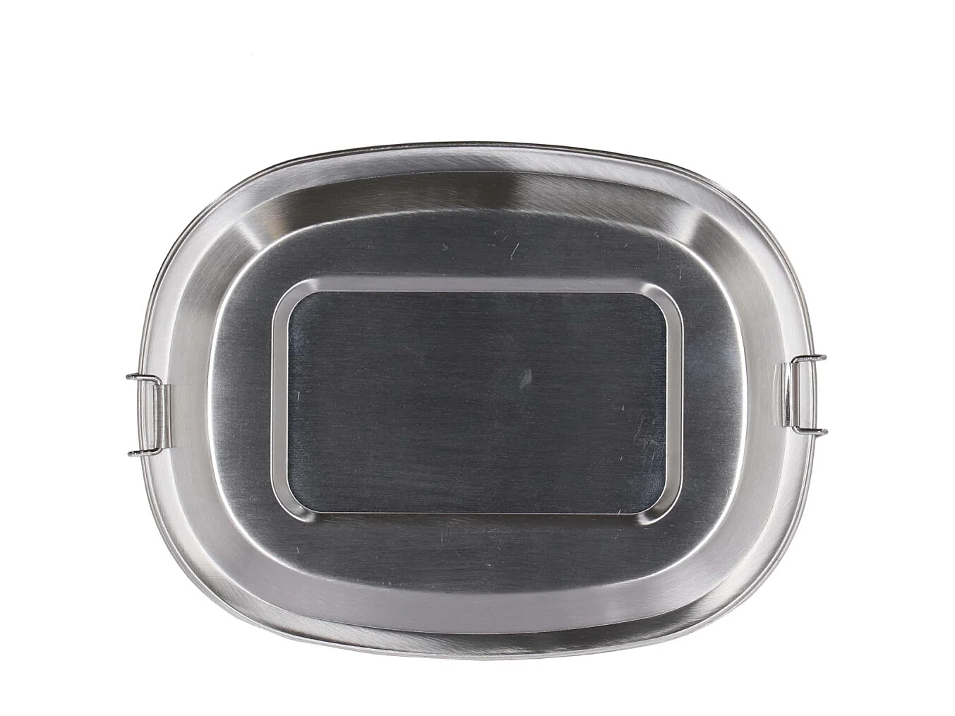 Boîte à lunch en acier inoxydable 19,7 x 14,8 x 6,4 cm