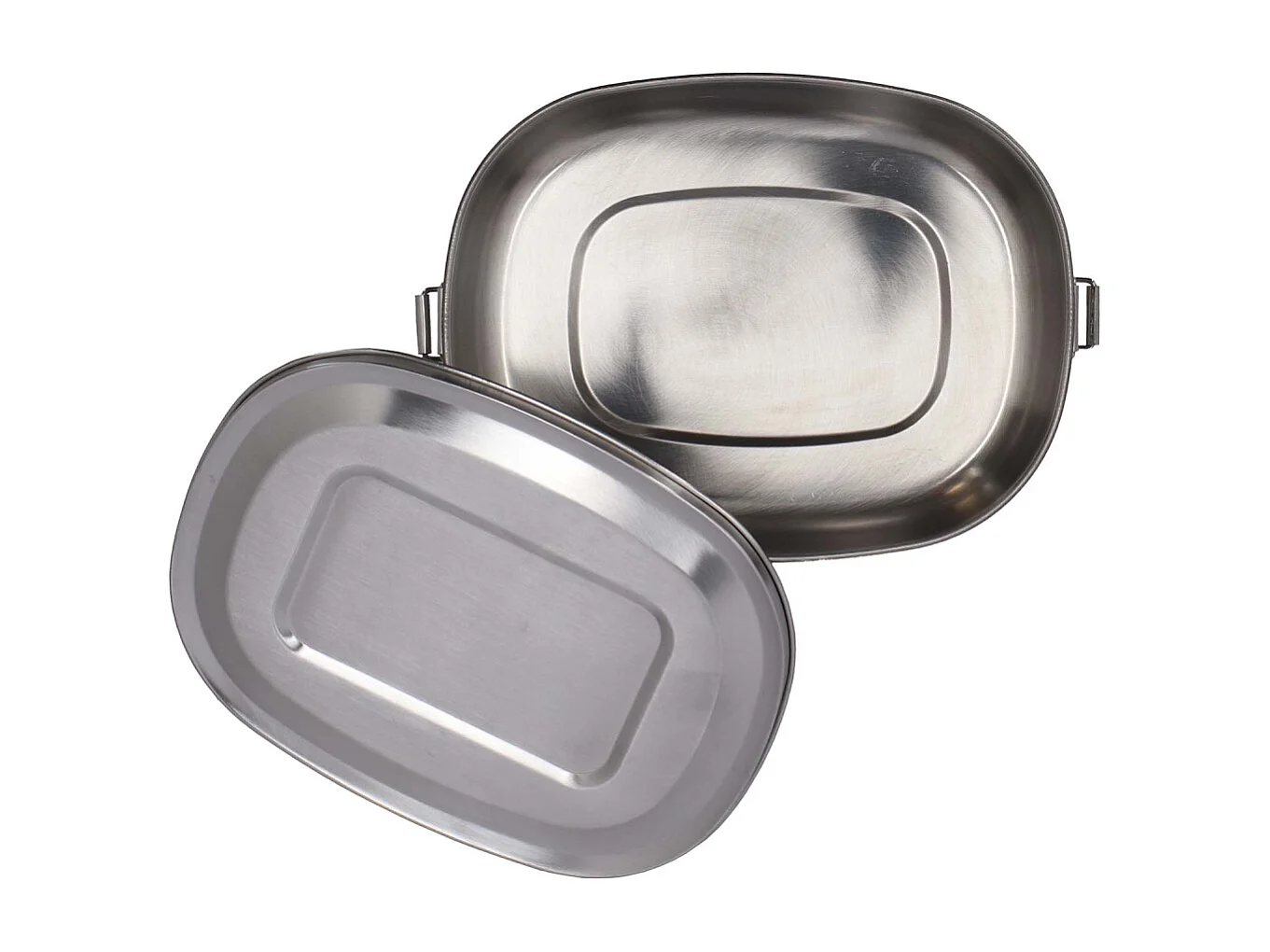 Boîte à lunch en acier inoxydable 19,7 x 14,8 x 6,4 cm