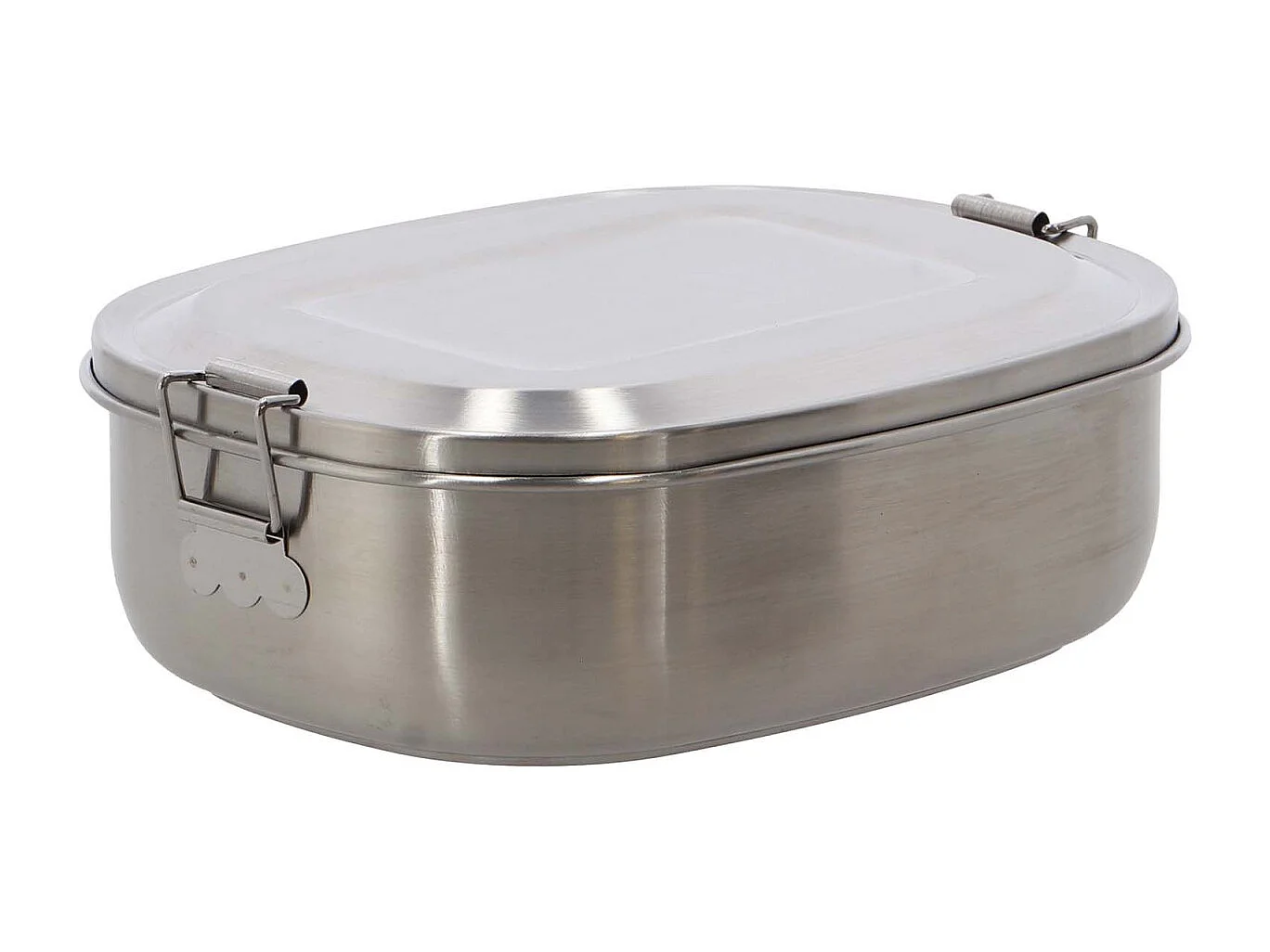 Boîte à lunch en acier inoxydable 18,2 x 13,9 x 5,8 cm