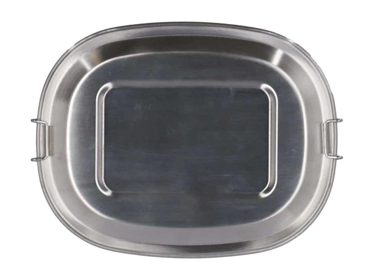 Boîte à lunch en acier inoxydable 18,2 x 13,9 x 5,8 cm