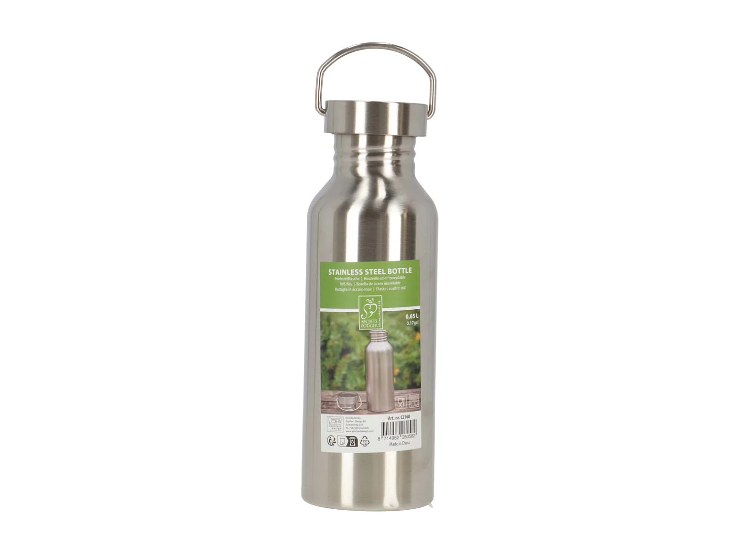 Bouteille en acier inoxydable 65 cl