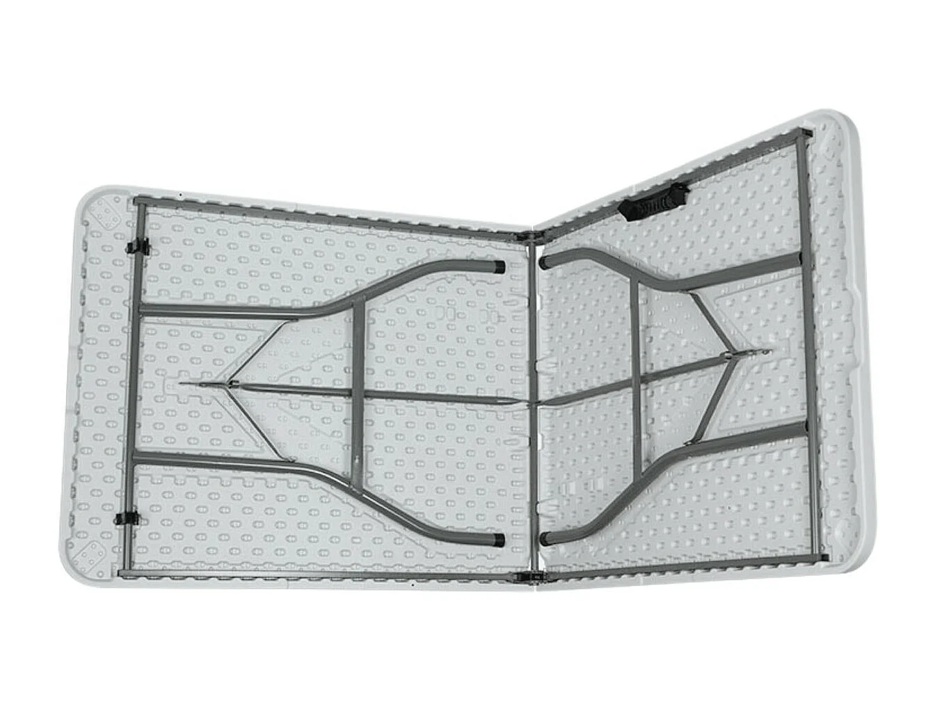 Tavolo rettangolare pieghevole per catering 180x74cm Thinia Home