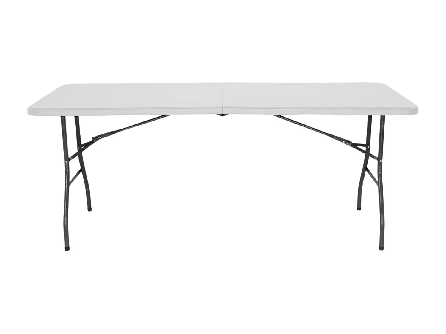 Table Pliante 180cm Rectangulaire Restauration Blanc Thinia Home
