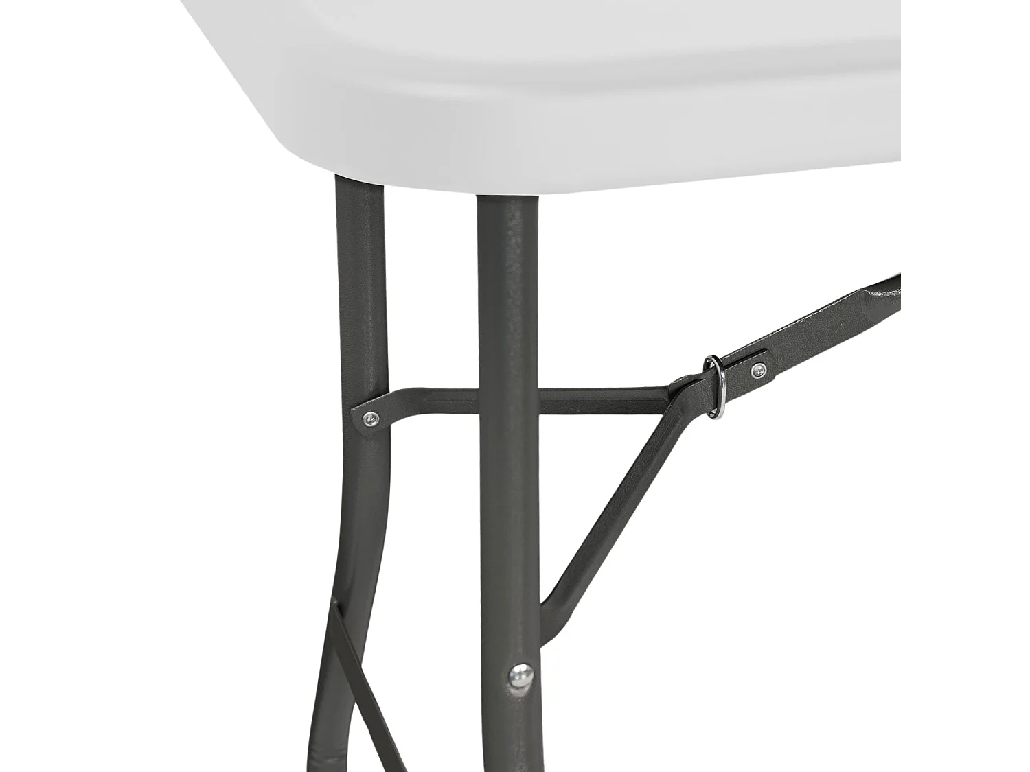 Table Pliante 180cm Rectangulaire Restauration Blanc Thinia Home