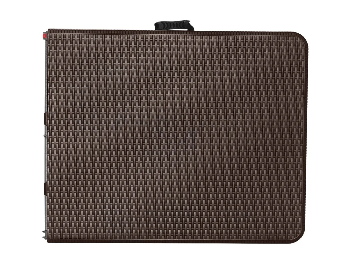 Pack de 2 Tables Pliantes 180cm Rectangulaire Restauration Effet Rotin Thinia Home