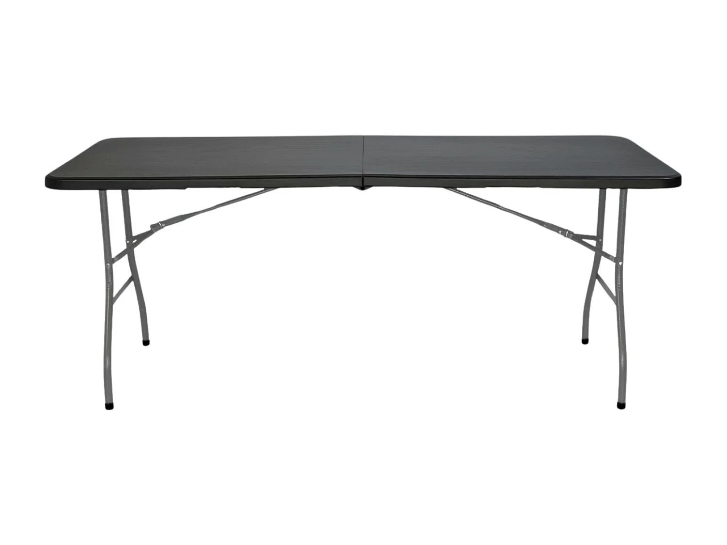 Table Pliante 180cm Rectangulaire Traiteur Noir Thinia Home