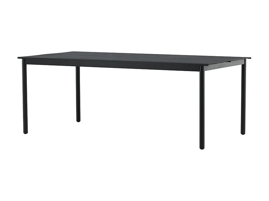 Table de Jardin "Modena" 200cm Noir