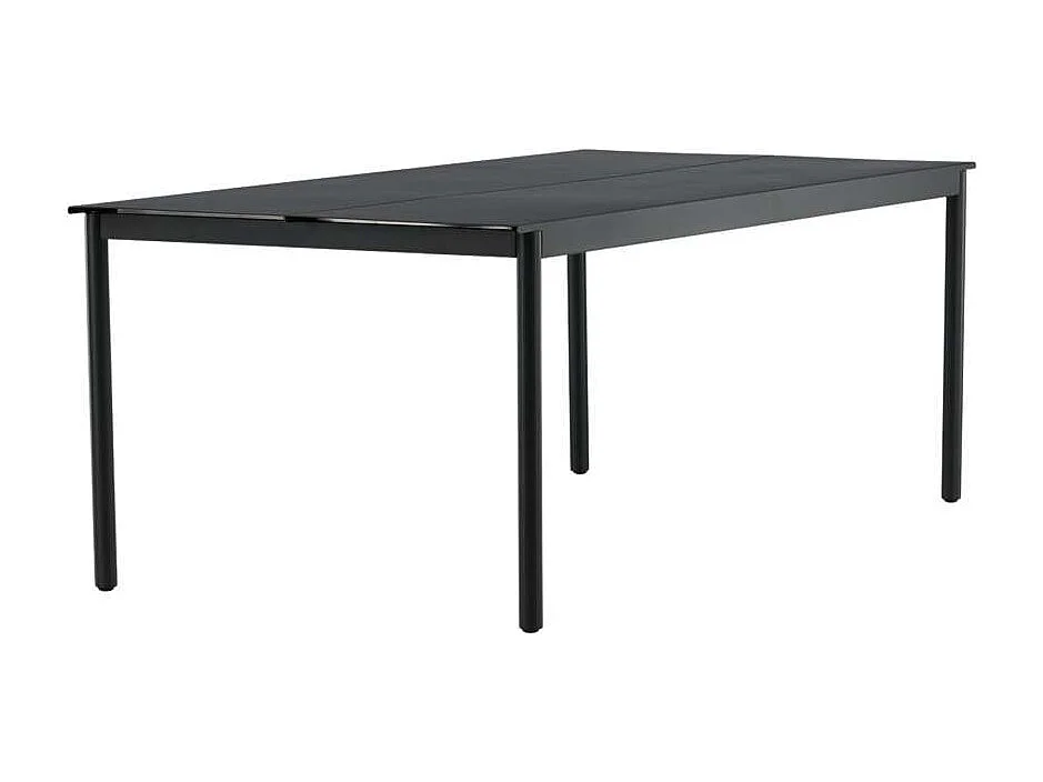 Table de Jardin "Modena" 200cm Noir
