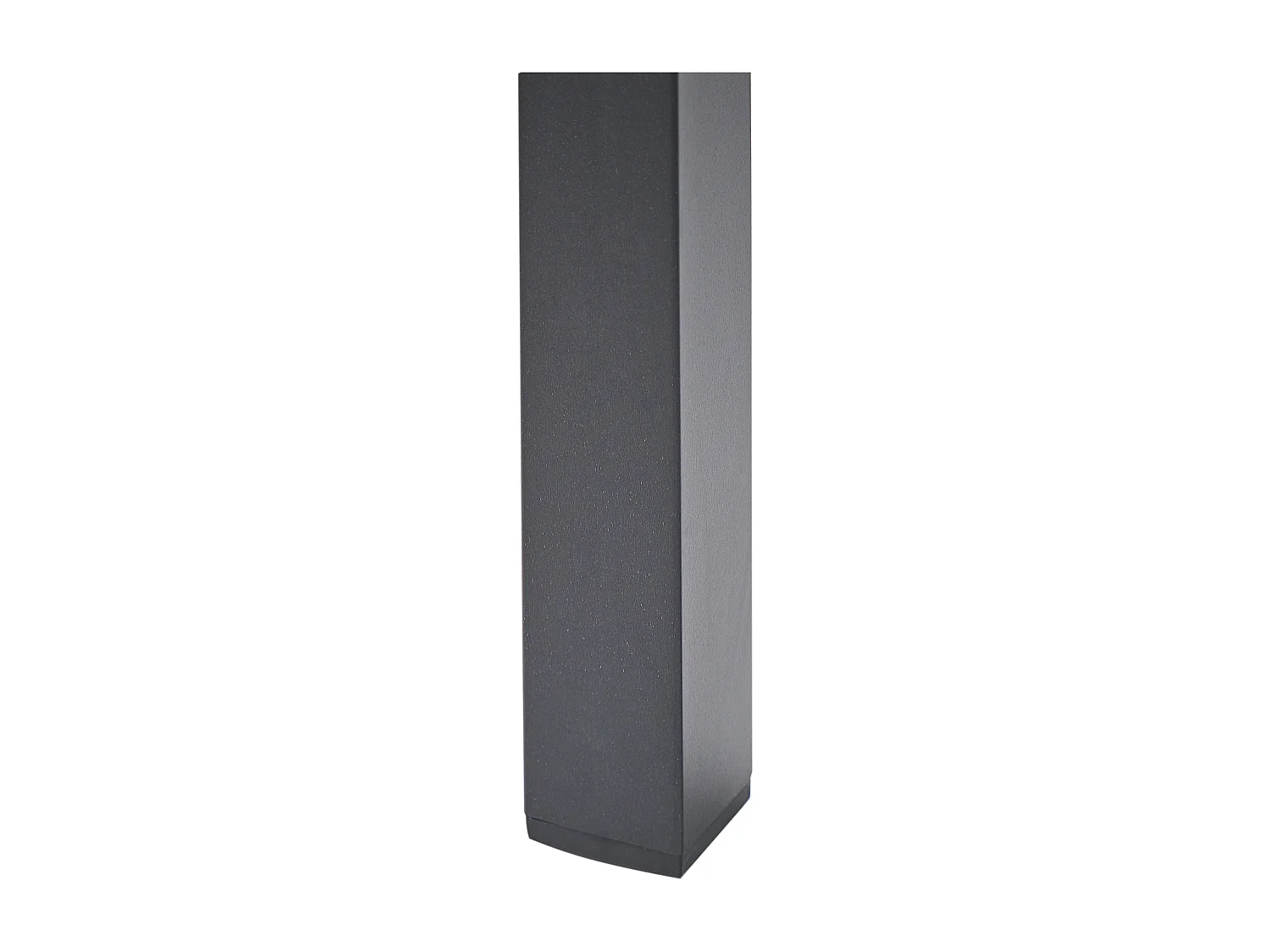 Table de salle à manger de jardin VERNIO 180 cm 90 cm Métal Noir