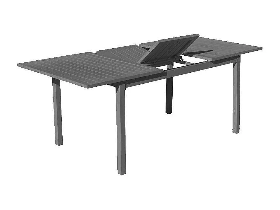 Table de jardin extensible en aluminium Palma