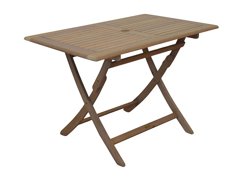 Table rectangulaire en acacia 110 x 70 cm Sophie