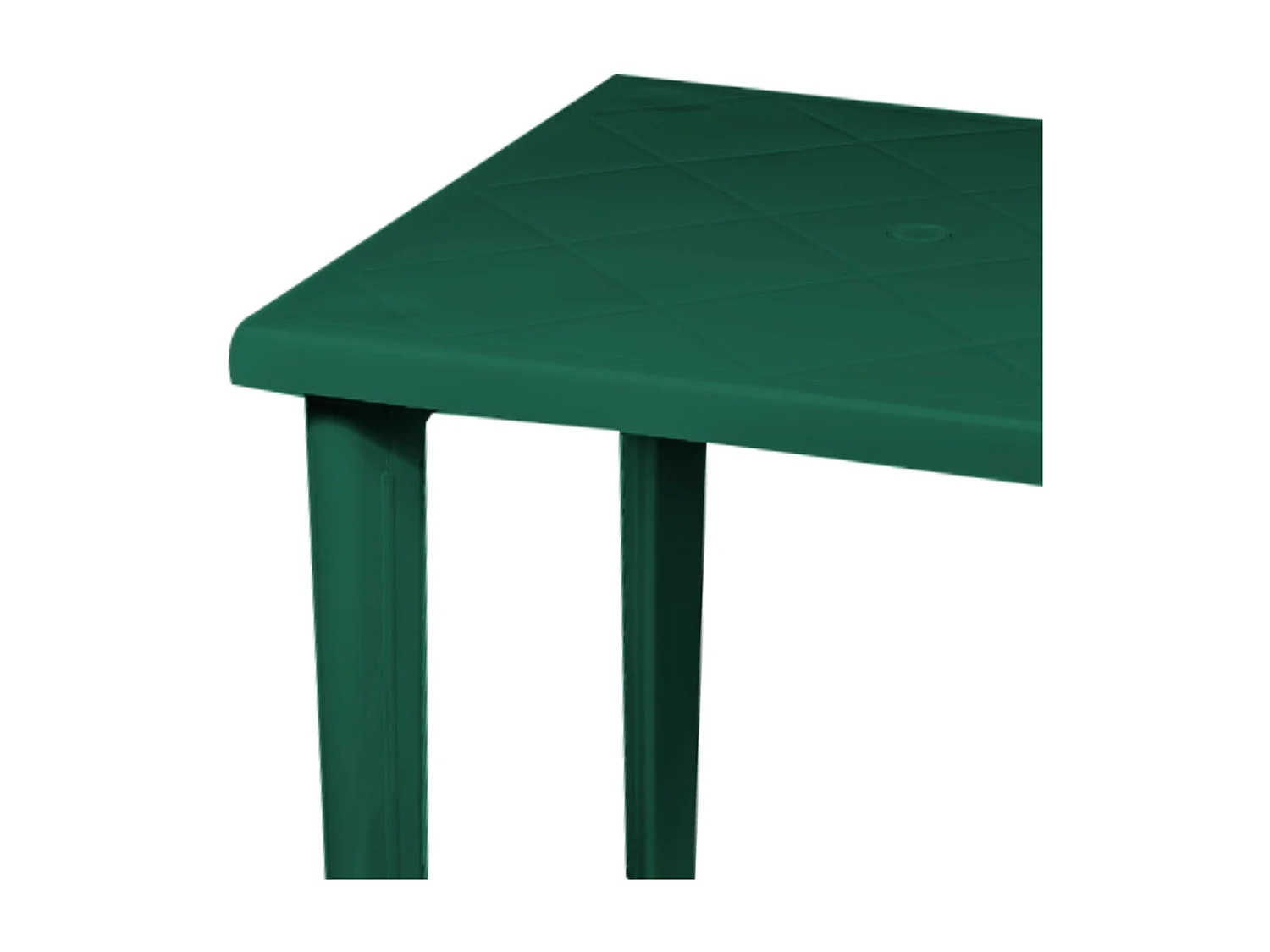 Tavolo quadrato Elegia in resina 79x79x72 cm Verde 7house
