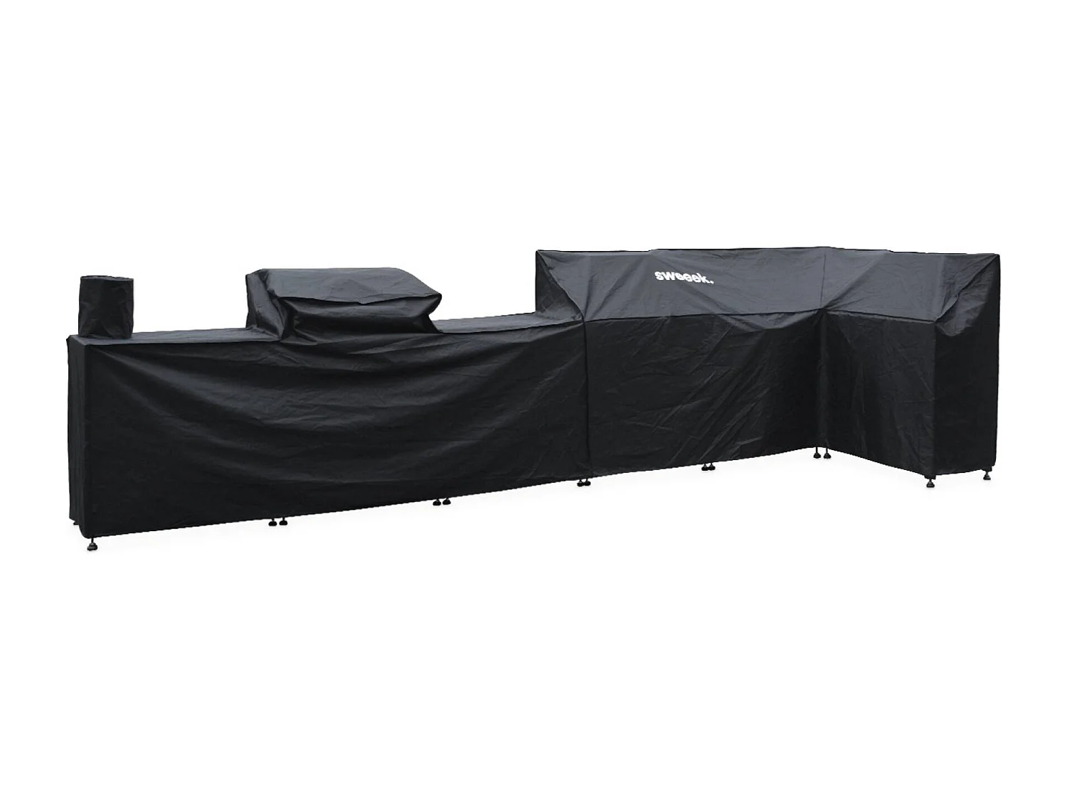 Housse de protection pour cuisine d'extérieur 7 modules GRIMAUD