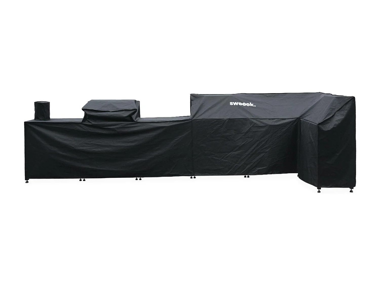 Housse de protection pour cuisine d'extérieur 7 modules GRIMAUD