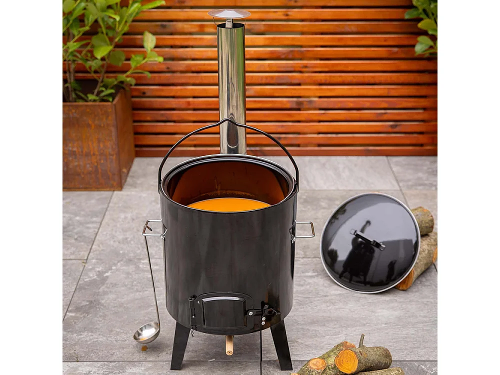 Ensemble de cuisson pour l'extérieur