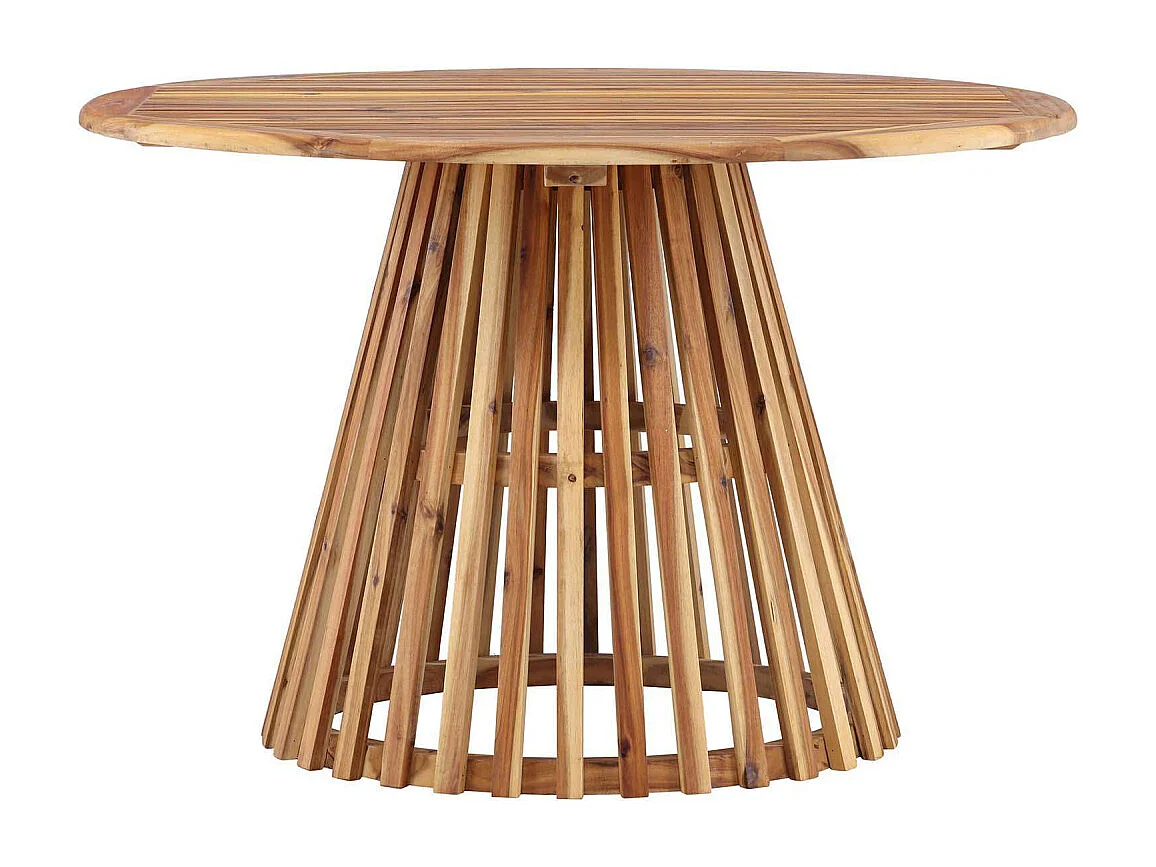 Lumpur tuintafel Ø120 naturel.