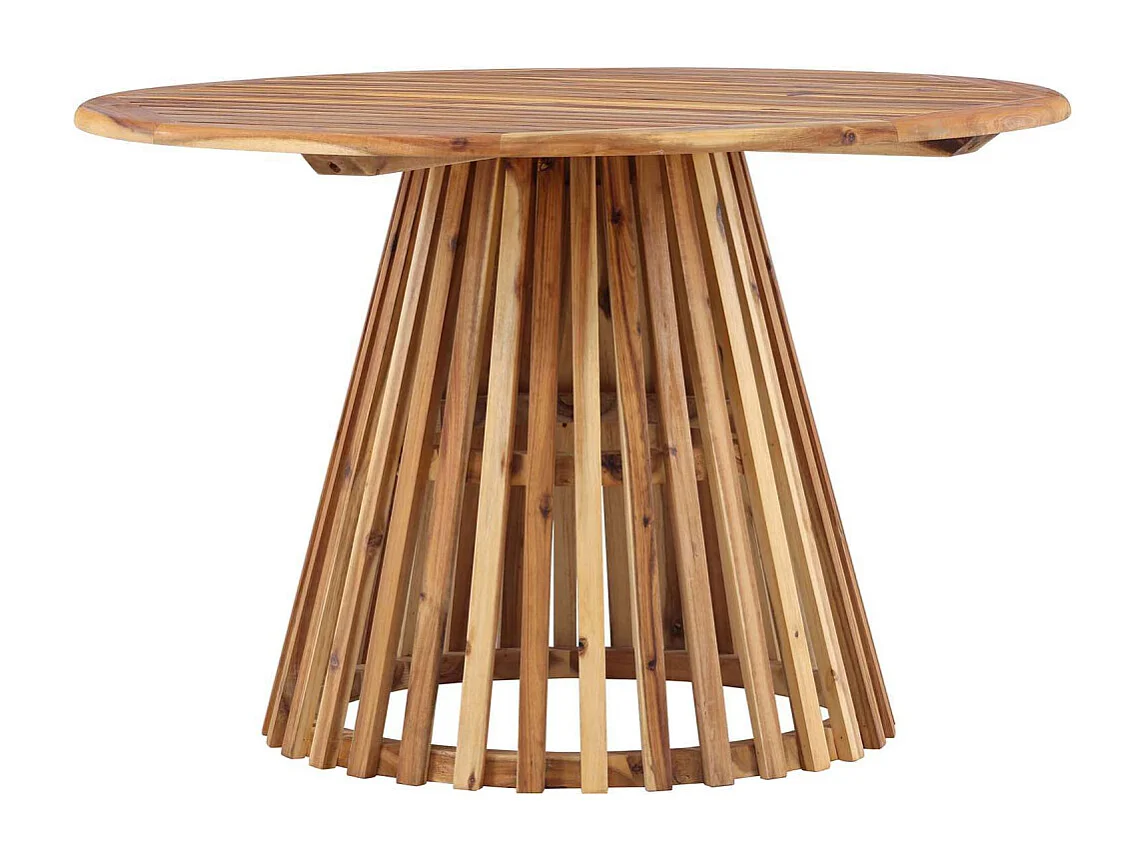 Lumpur tuintafel Ø120 naturel.