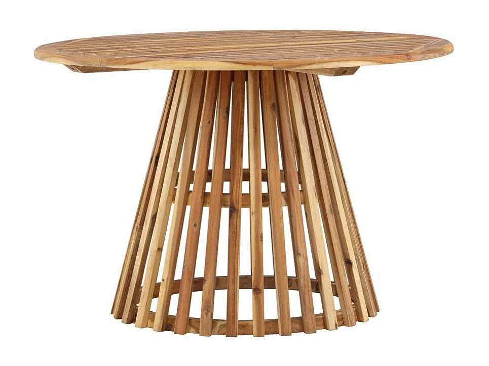 Lumpur tuintafel Ø120 naturel.