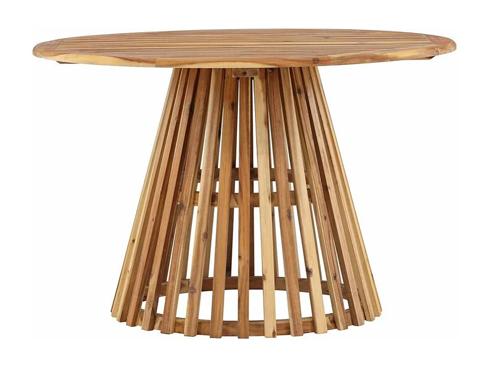 Lumpur tuintafel Ø120 naturel.