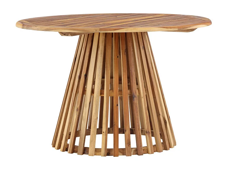 Lumpur tuintafel Ø120 naturel.