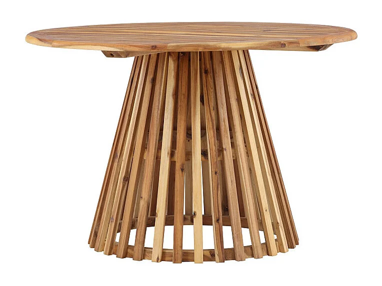 Lumpur tuintafel Ø120 naturel.