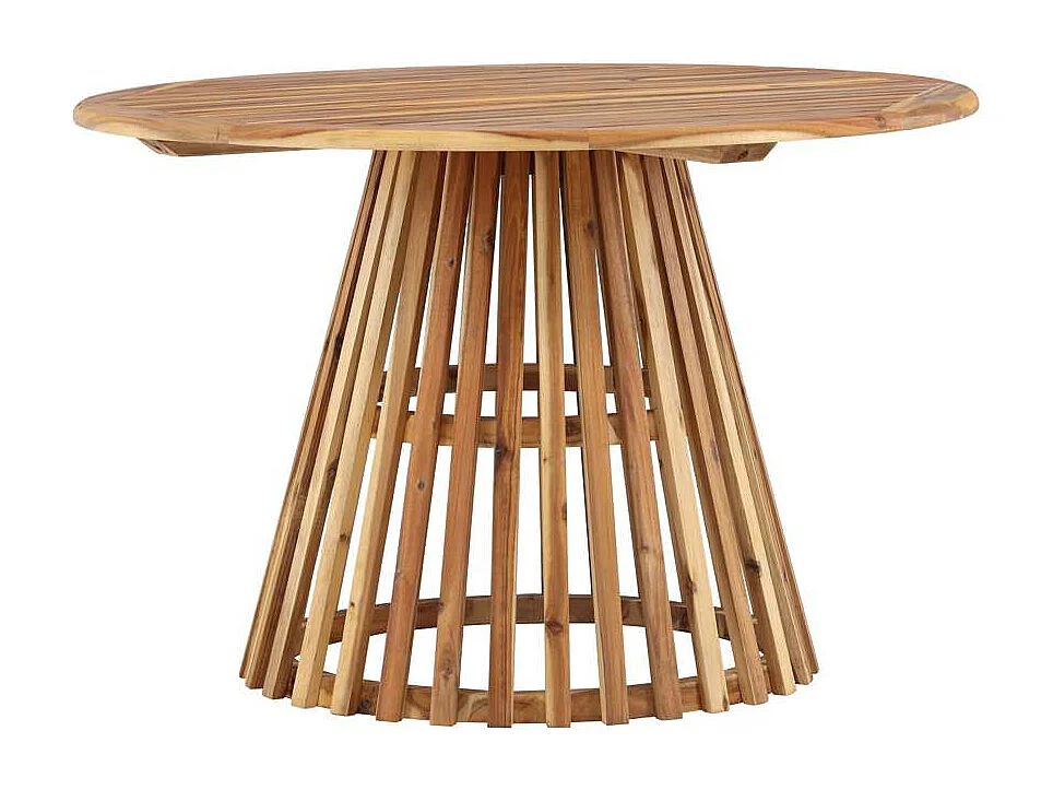 Lumpur tuintafel Ø120 naturel.