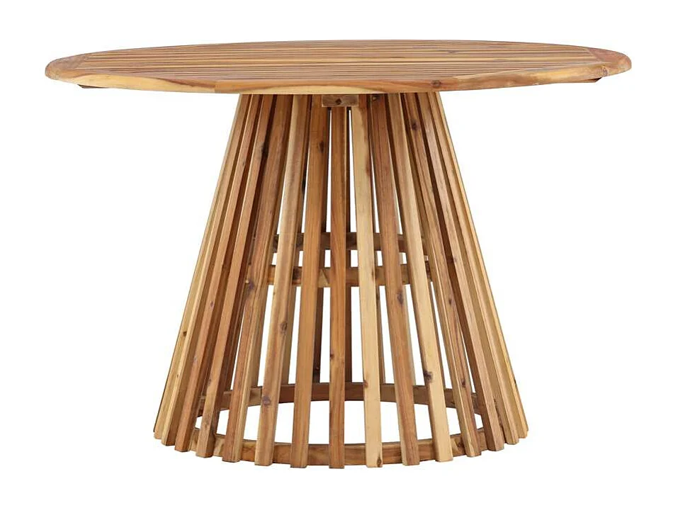 Lumpur tuintafel Ø120 naturel.