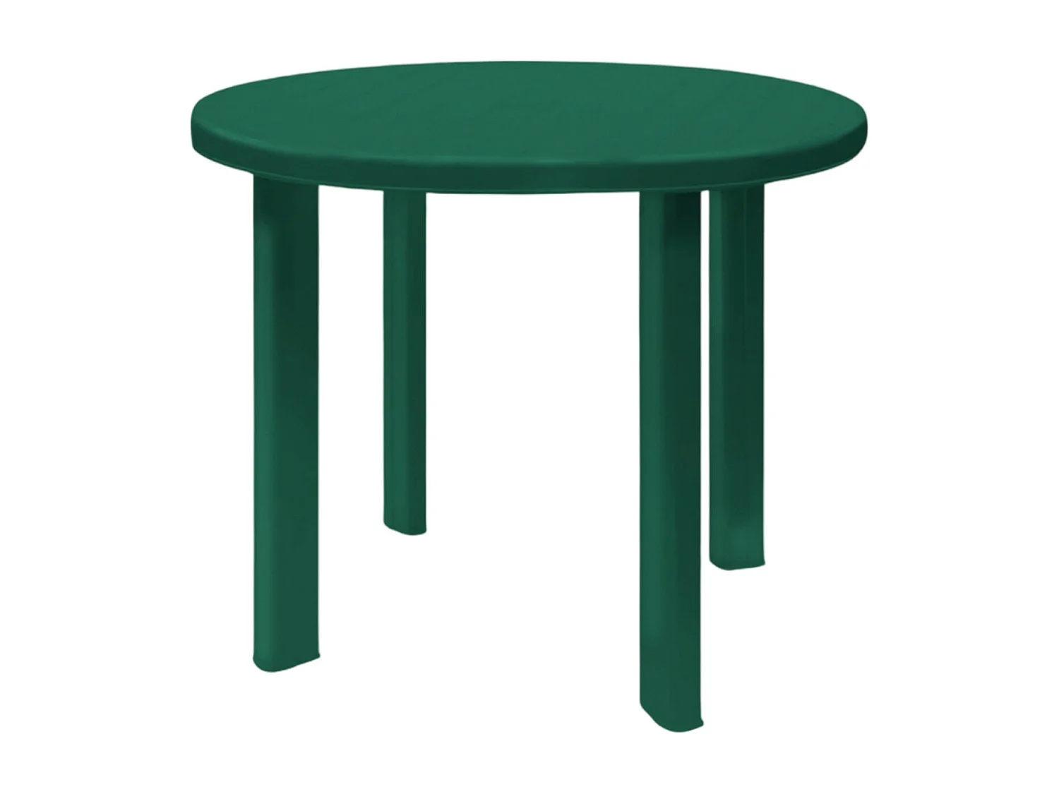Table de Centre Ronde en Résine Ø89x72cm Vert 7house