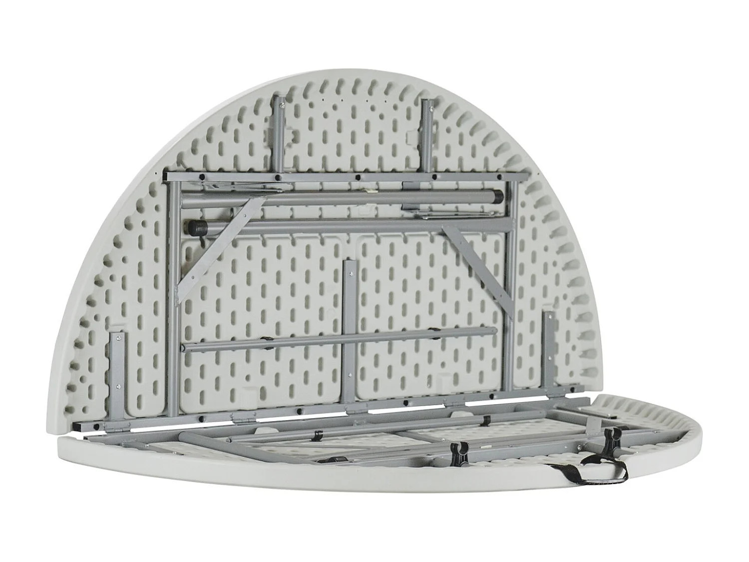 Confezione 2 Mesas Plegables Rectangulares para Catering 180x74cm Thinia Home