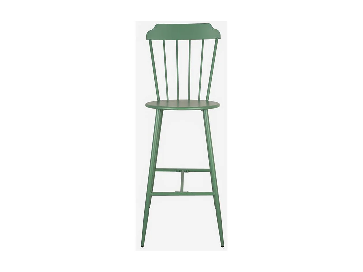 Chaise bar en métal laqué -Samos (Lot de 2)