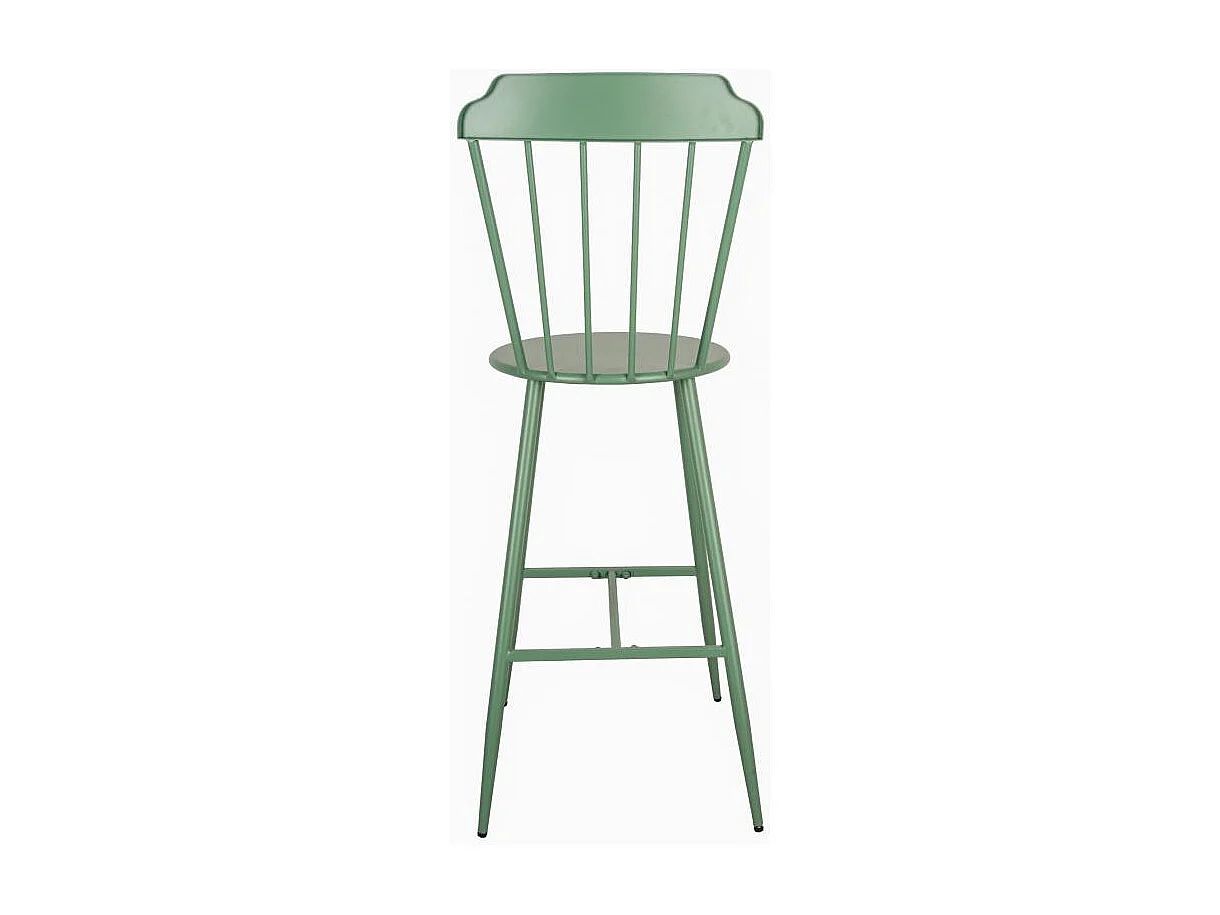 Chaise bar en métal laqué -Samos (Lot de 2)