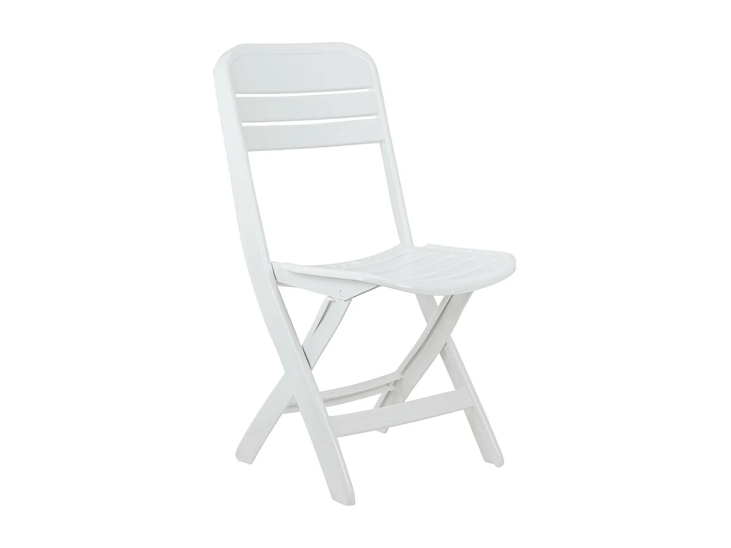 Sedia pieghevole Bliss bianca 52x40x82 cm Thinia Home