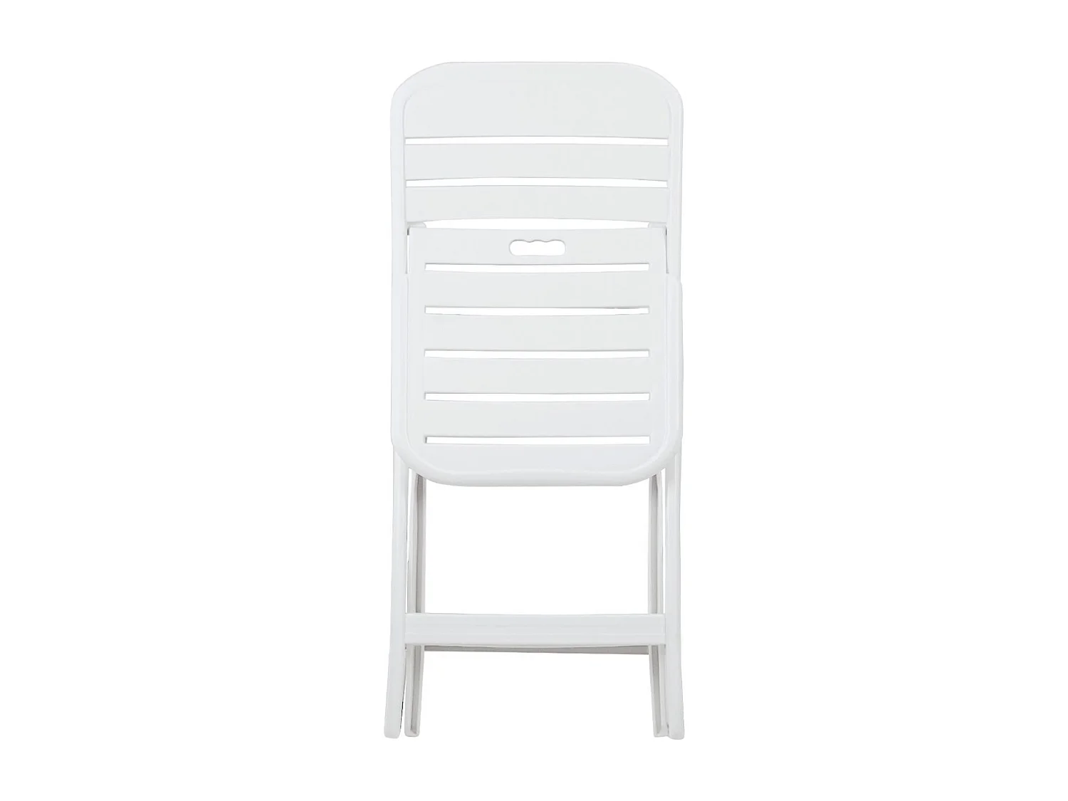 Pack 4 Chaises Pliantes Bliss Blanches 52x40x82cm Thinia Home
