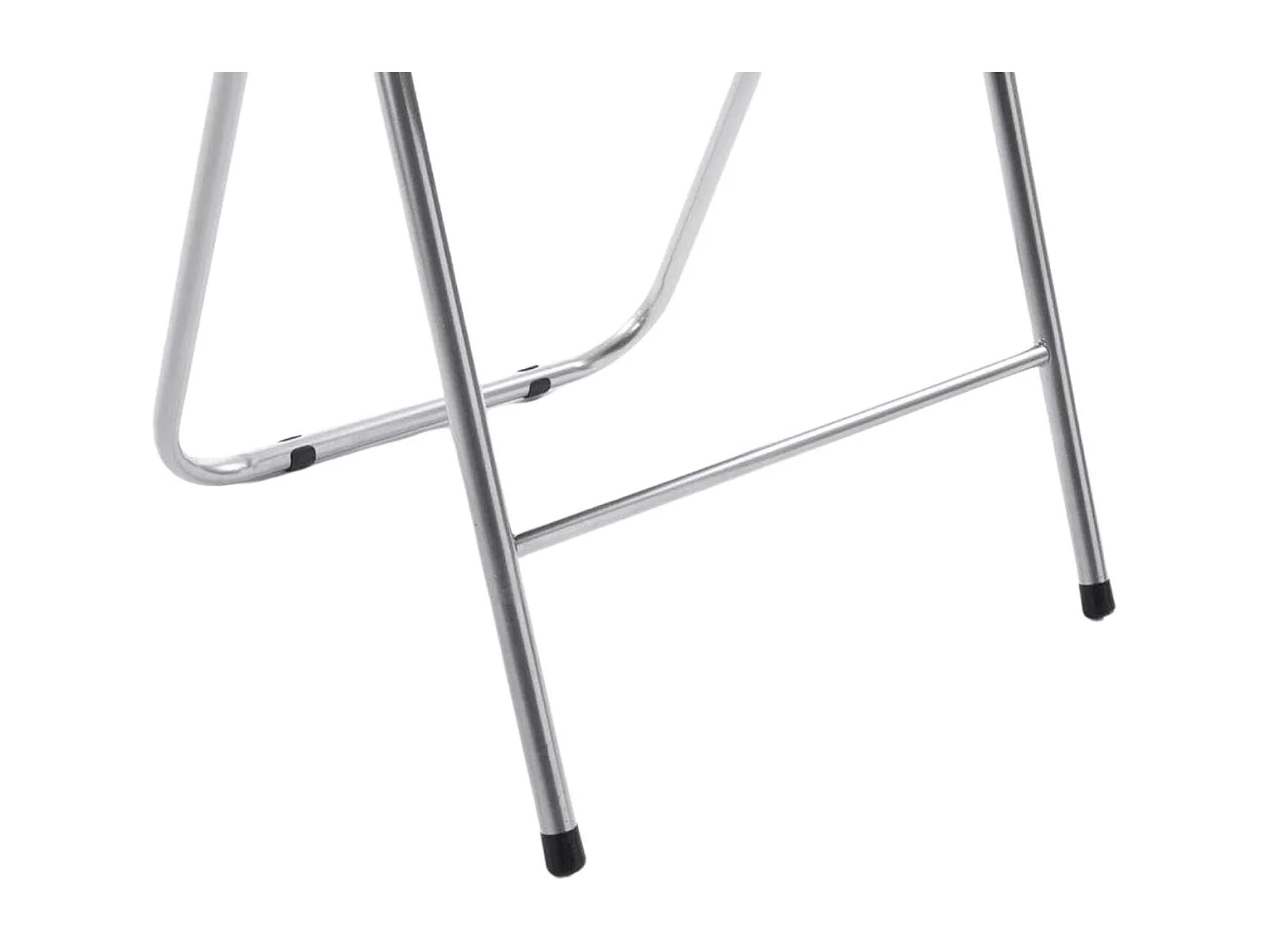 Pack de 6 chaises pliantes rembourrées Eleonor 44x46x79cm Blanc 7house