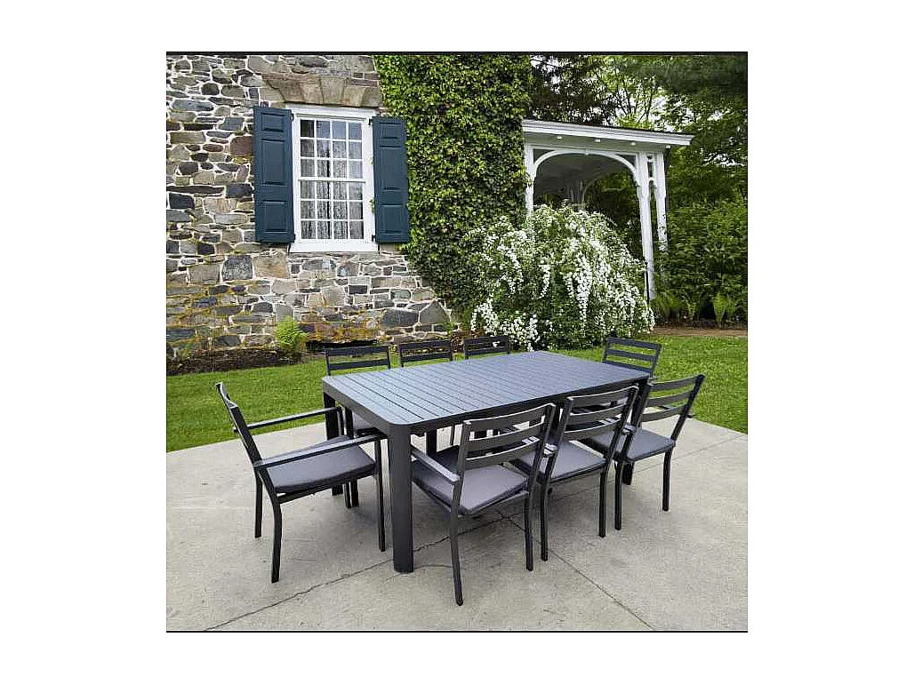 Fauteuil de jardin en aluminium Palma