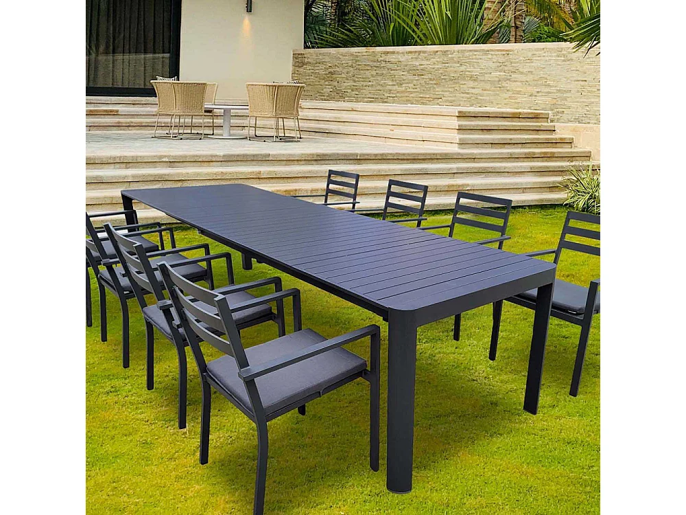 Fauteuil de jardin en aluminium Palma