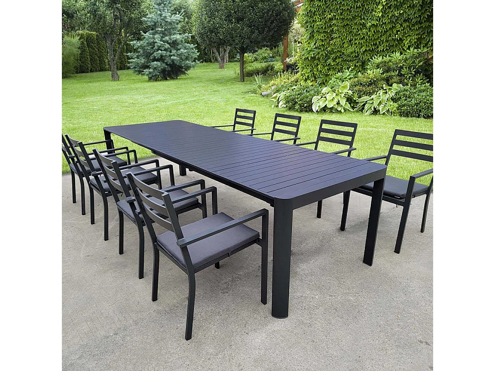 Fauteuil de jardin en aluminium Palma