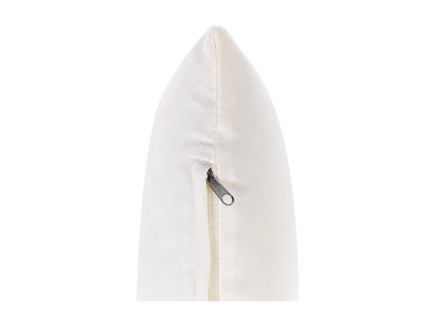 Section d\'angle du jardin CERRETO Bambou Blanc cassé