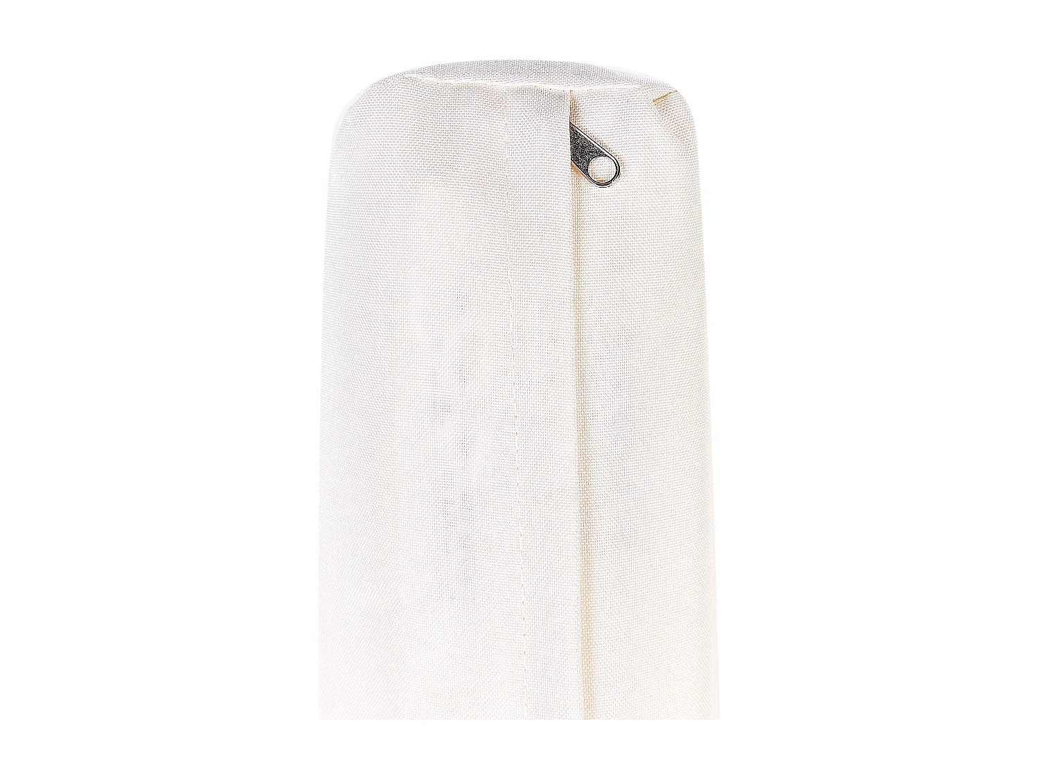 Section d\'angle du jardin CERRETO Bambou Blanc cassé