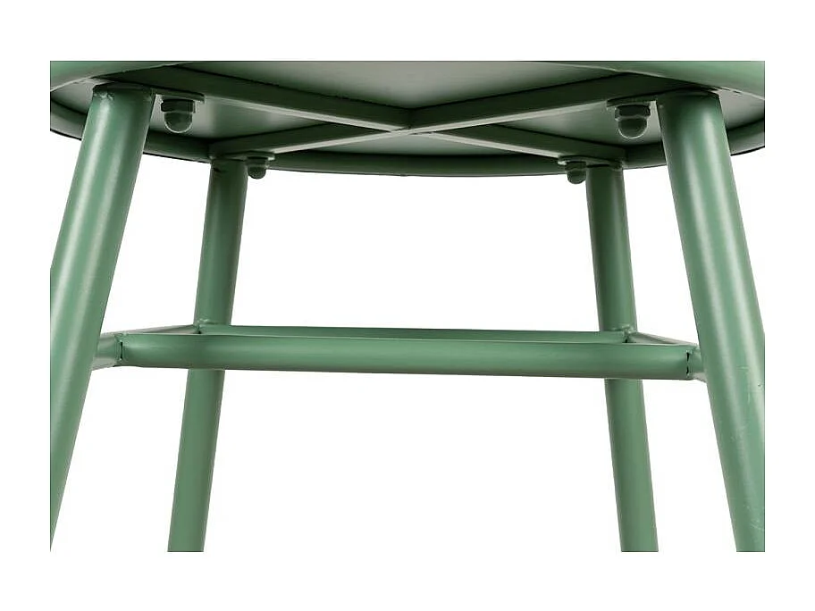 Chaise en métal laqué - Samos (Lot de 2)