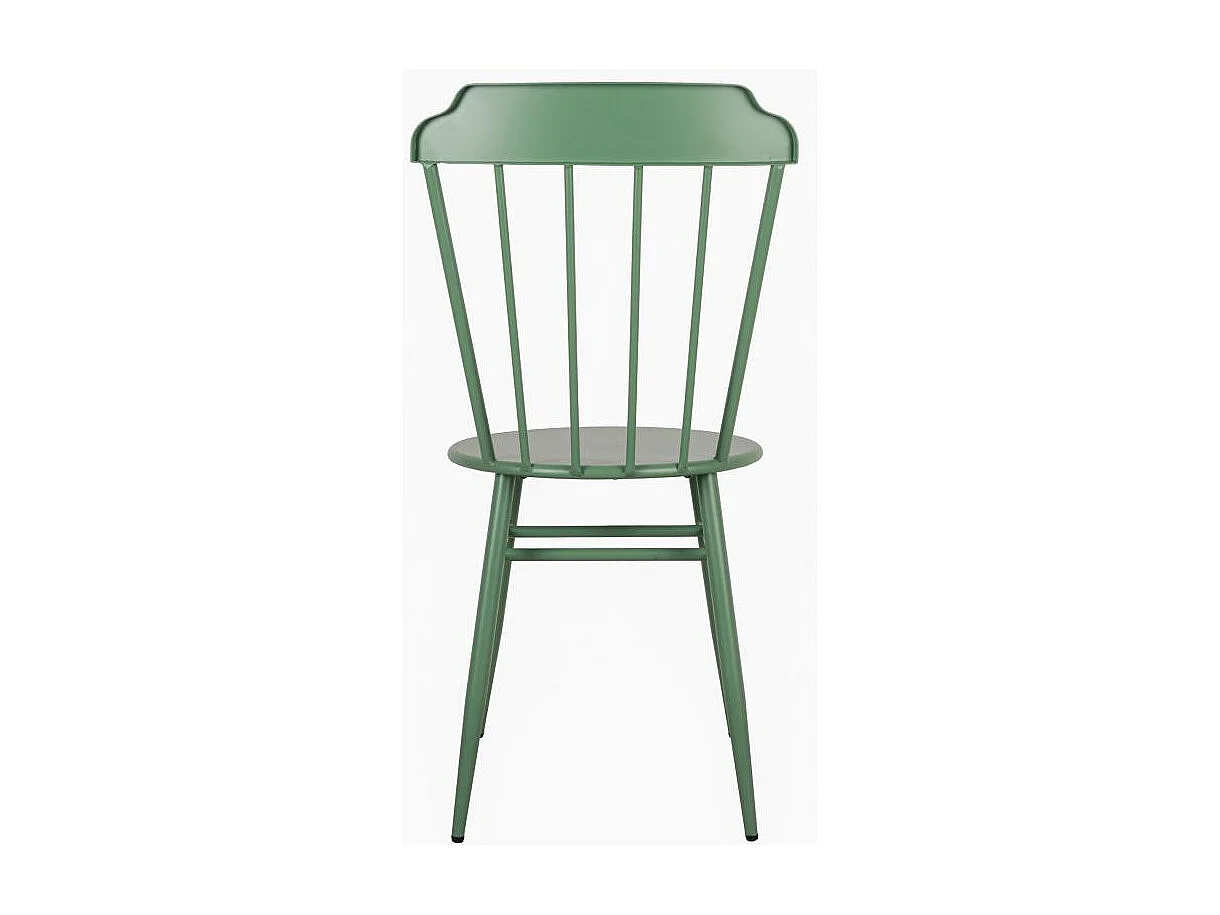 Chaise en métal laqué - Samos (Lot de 2)