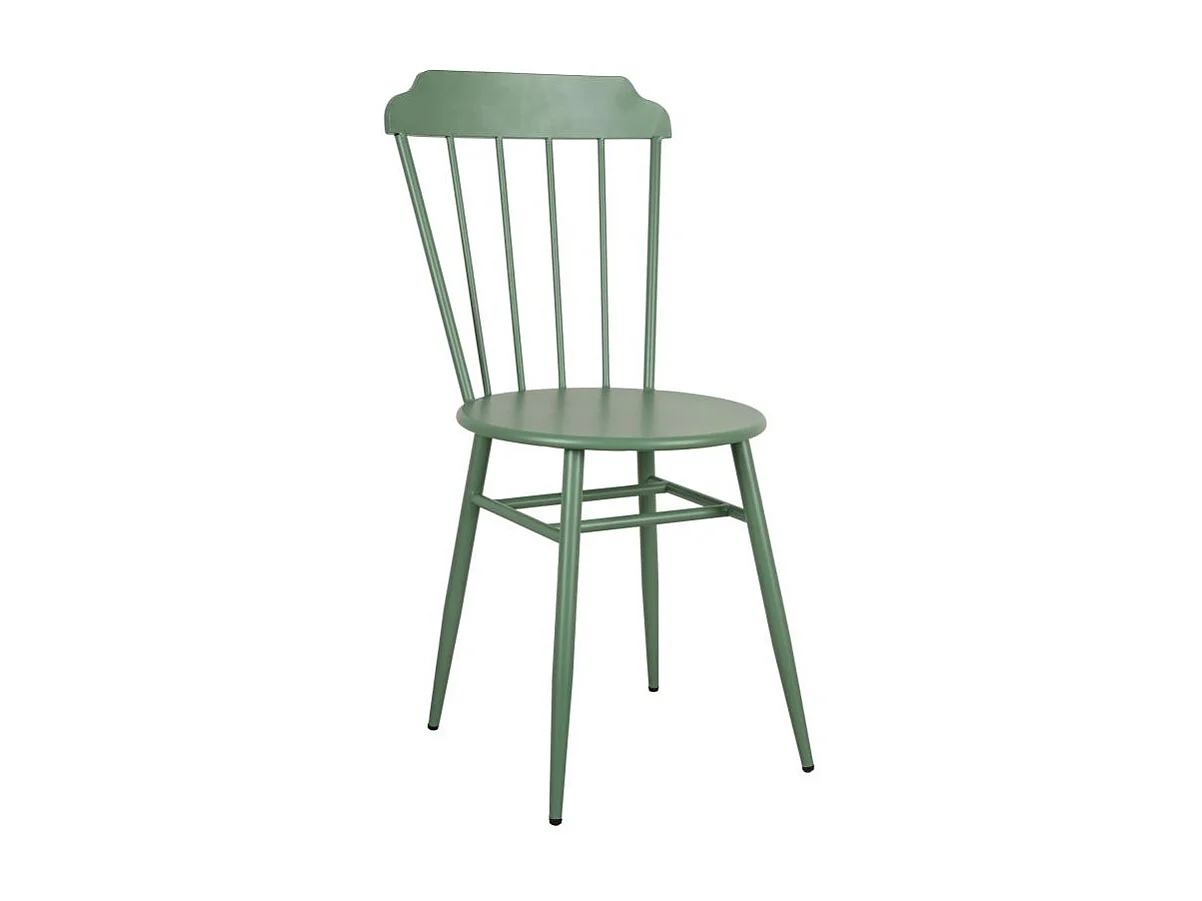 Chaise en métal laqué - Samos (Lot de 2)