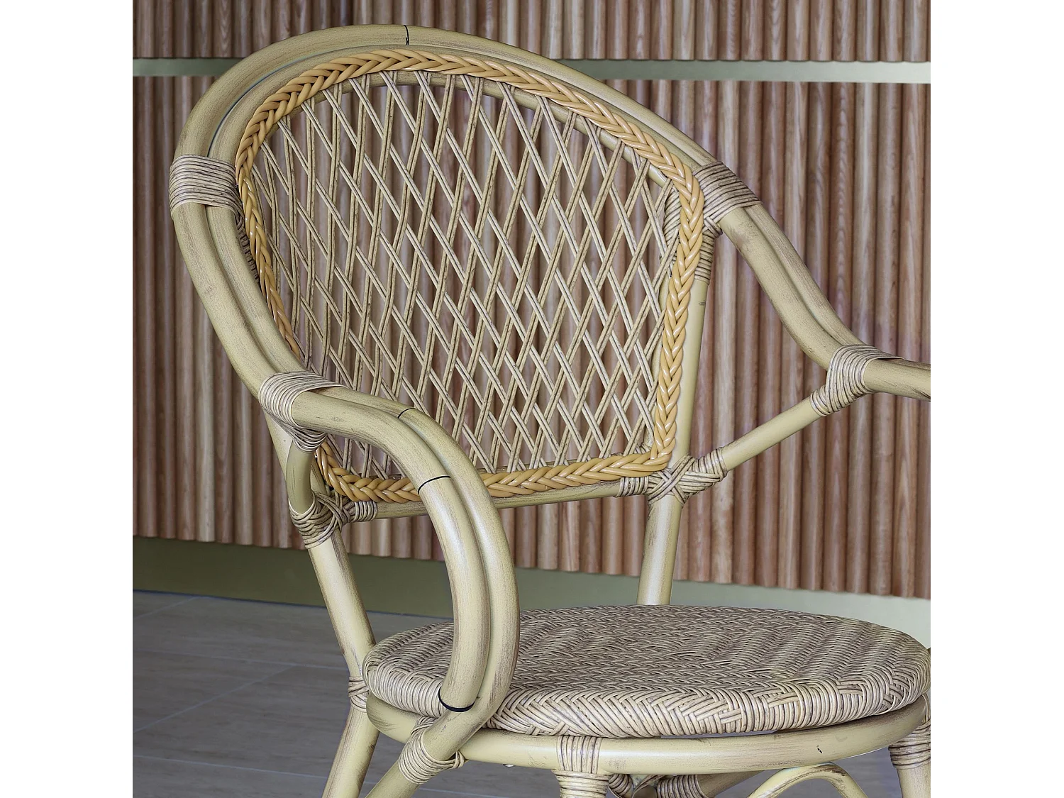 Now's Home - Lot De 2 Fauteuils De Table En Rotin Synthetique