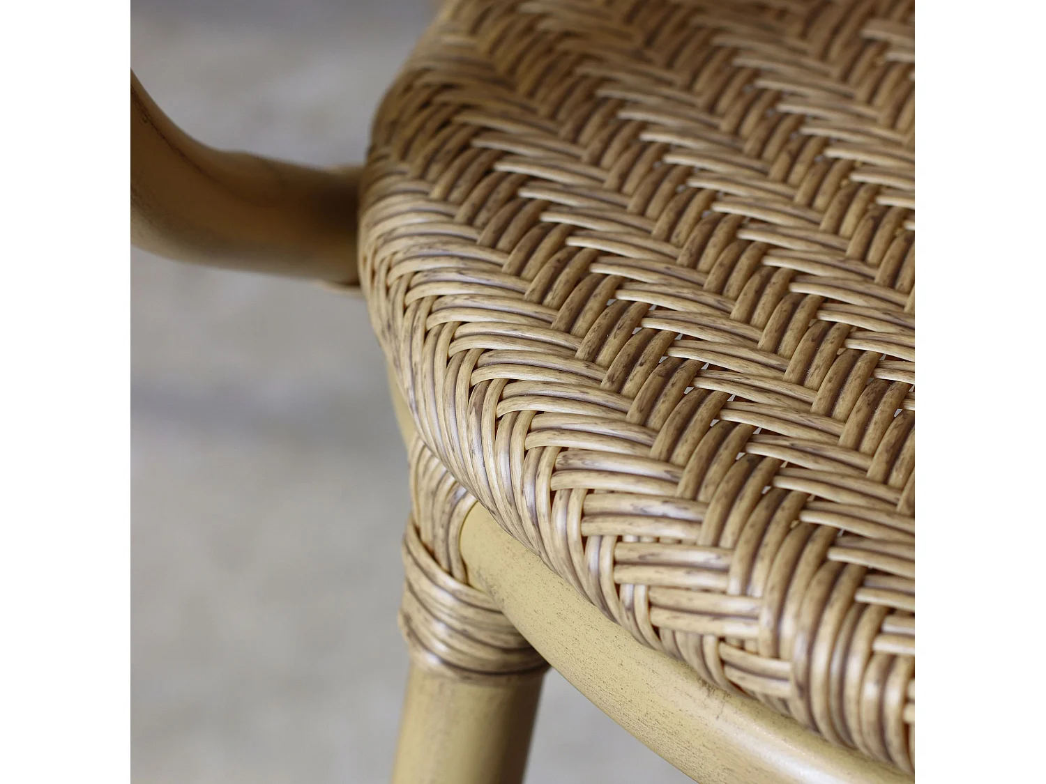 Now's Home - Lot De 2 Fauteuils De Table En Rotin Synthetique Capri