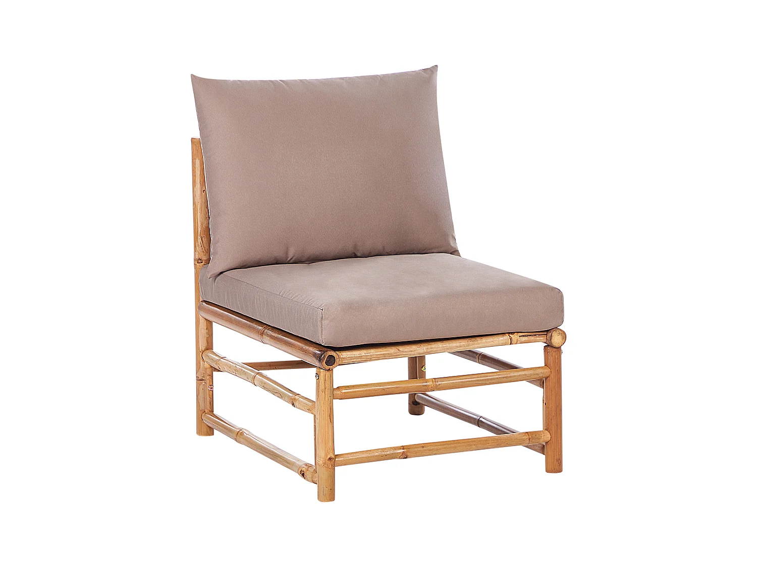 Section de jardin 1 place CERRETO Bambou Taupe